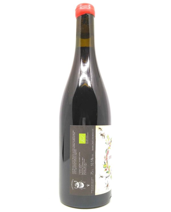 2Naturkinder Spaetburgunder 2018 side label
