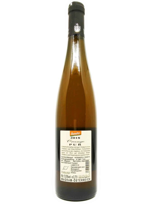 Wimmer Czerny Orange Pur backlabel