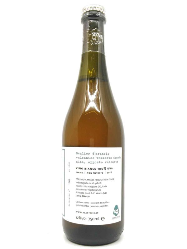 Yeasteria Kitikaka backlabel