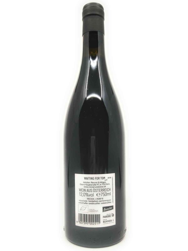Rennersistas Warten auf Tom Rot Backlabel