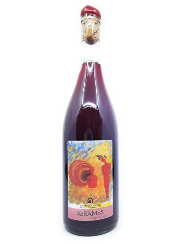Kamara Keramos Amphora rote Flasche 2019