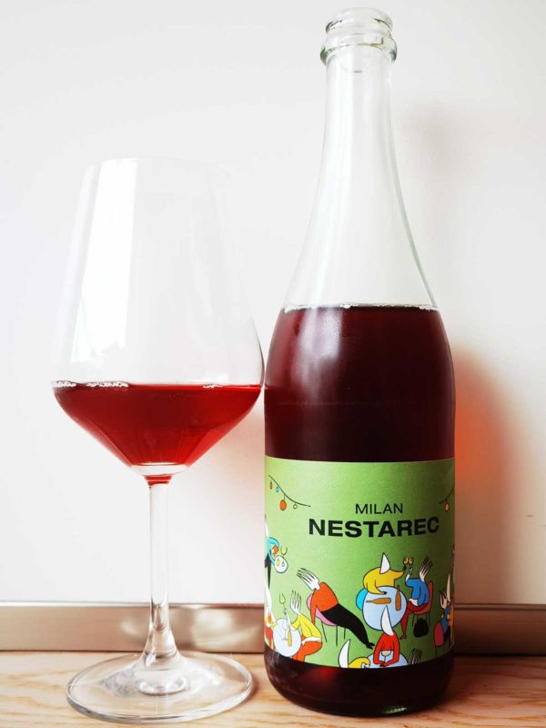 Nestarec Forks and knives rose 2019 glass