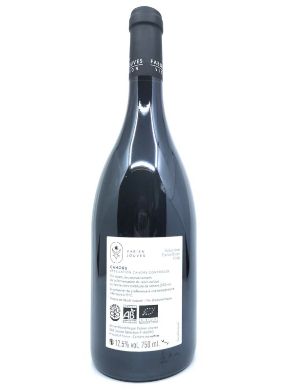 Fabien Jouves Les Acacias 2019 Rückenlabel