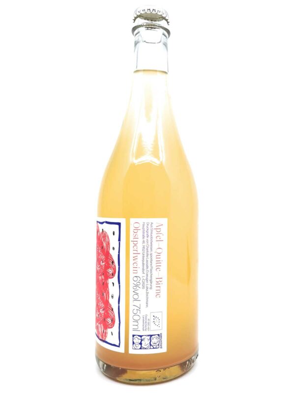 Luka Zeichmann Obstperlwein side label