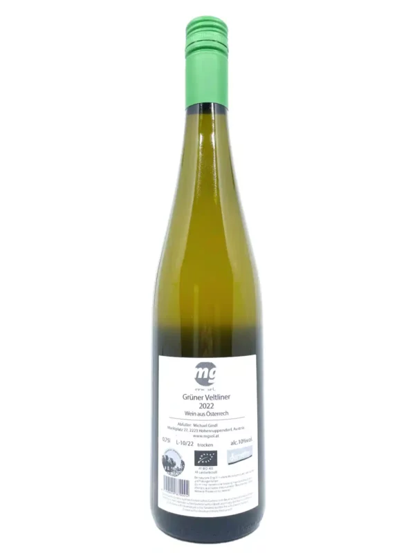 Michael Gindl Little buteo 2022 back label