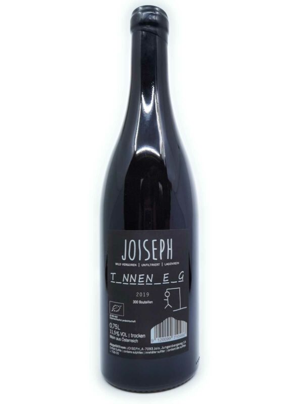 Joiseph Tannenberg 2019 back label
