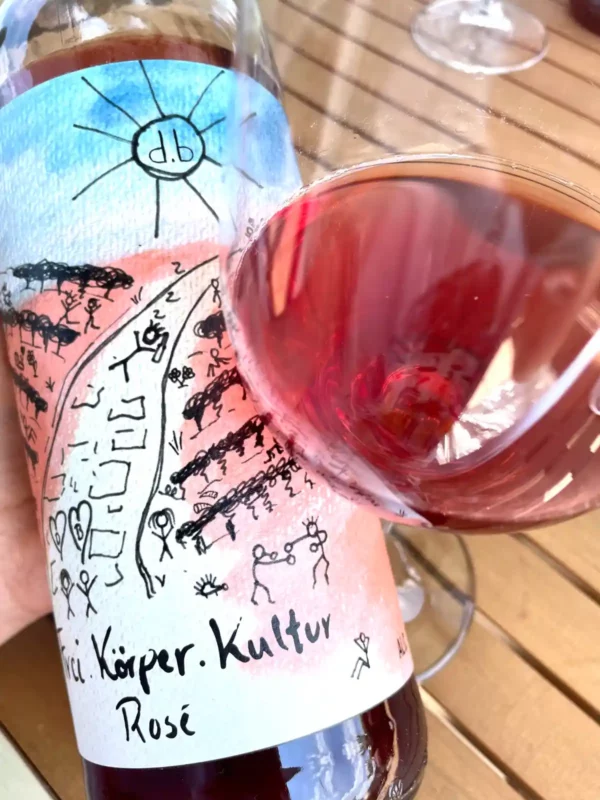 Schmitt FKK Rosé 2021 bottle and glass