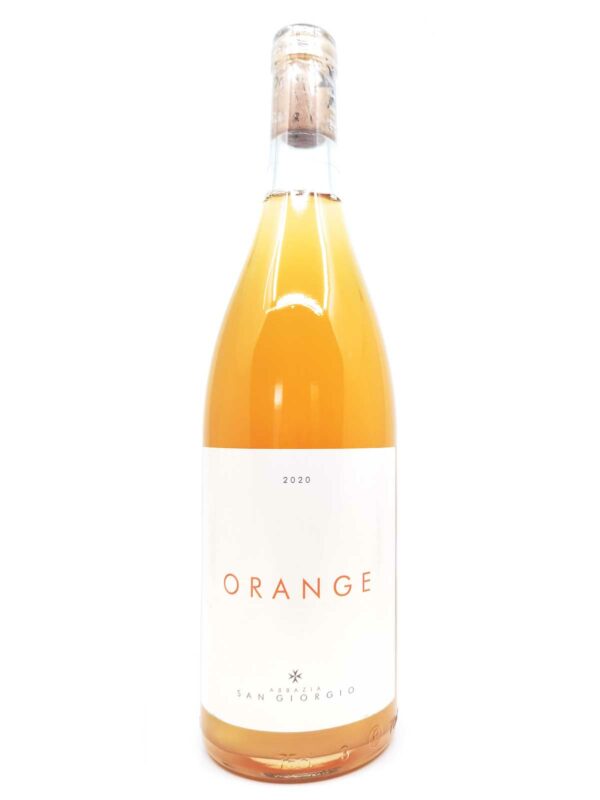 Abbazia San Giorgo Bianco Orange bottle