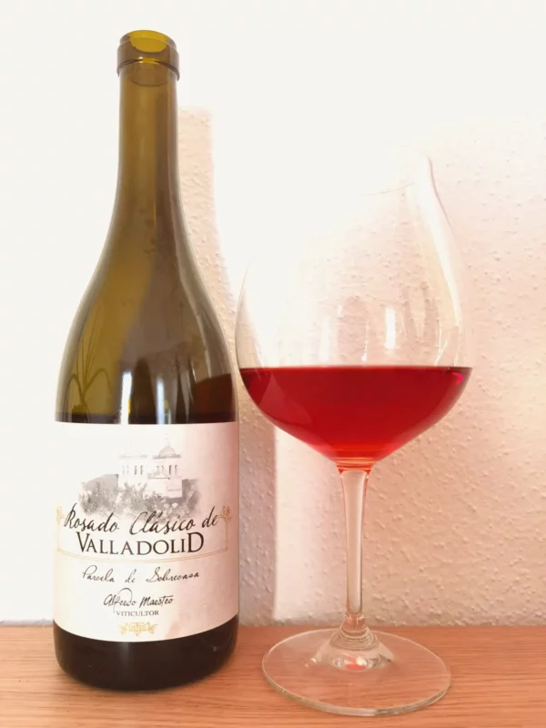Alfredo Maestro Sobrecasa Villadolid 2019 with glass