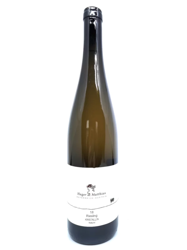 Hager Matthias Riesling Kristallin 2018 bottle