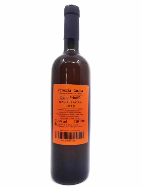 Dario Princic Favola backlabel