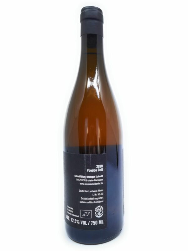 Schmitt Voodoo Doll backlabel