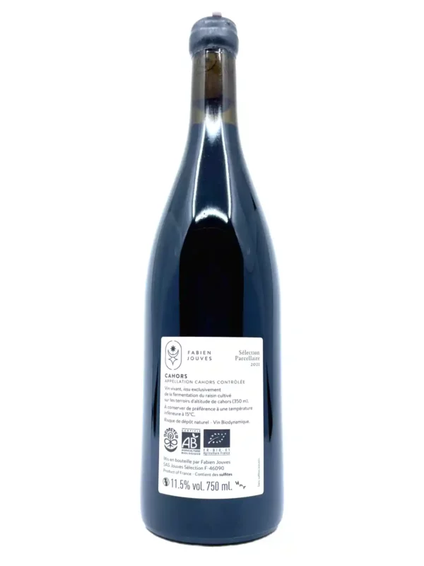 Fabien Jouves La Roque 2021 back label