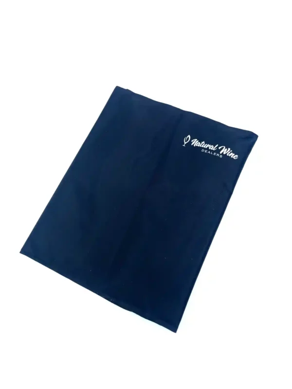 WIne Cooler black sleeve folded