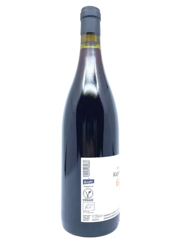 Fidesser Kapellenberg Pinot Noir 2021 back label