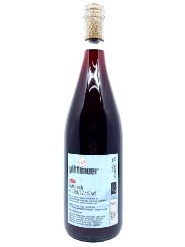 Pittnauer R&B 2021 back label