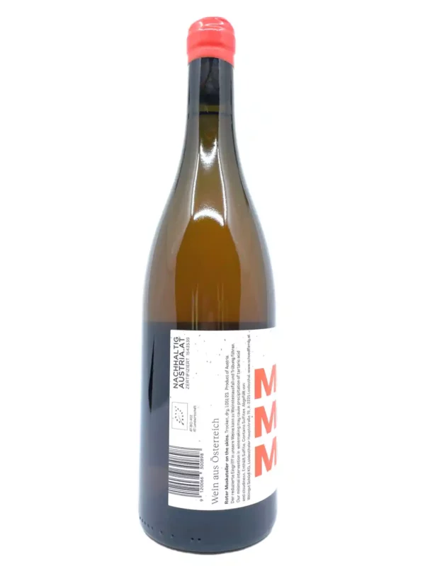 Schödl Bloody Muscat 2022 back label