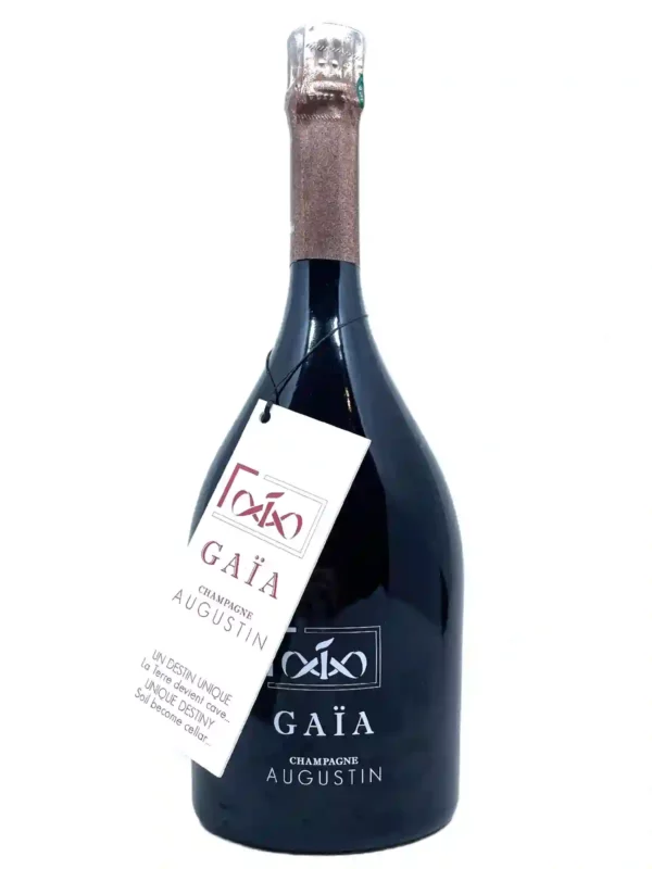 Champagne Augustin Gaia brut Rosé bottle